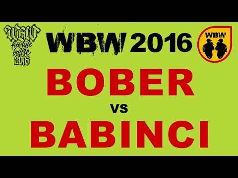 Bober 🆚 Babinci 🎤 WBW 2016 Białystok (freestyle rap battle)