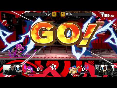 Throwdown Thursday 75 - Winners R4 - (Inkling) Diffy-Q vs Monty (Bowser Jr.)