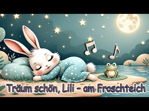 Sweet dreams, Lili – at the frog pond 🌙🐸