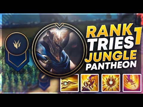 RANK 1 PANTHEON REWORK GAMEPLAY!| League of Legends