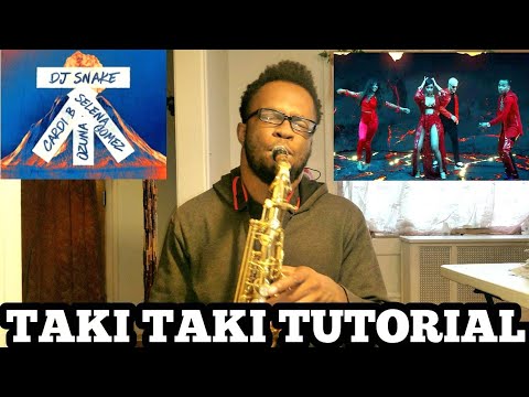 DJ Snake - Taki Taki - Saxophone Tutorial By Ikechi Onyenaka