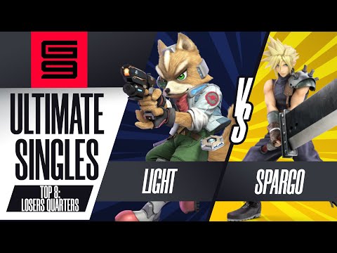 Light vs Sparg0 - Ultimate Singles Top 8 Losers Quarter-Final - Genesis 9 | Fox vs Cloud
