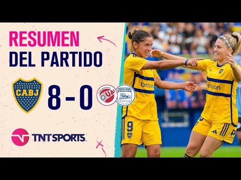 ¡Histórica goleada de las Gladiadoras ante las Guerreras! | #Boca 8-0 #UAIUrquiza | Resumen