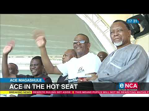 Ace in the hot seat Ace Magashule