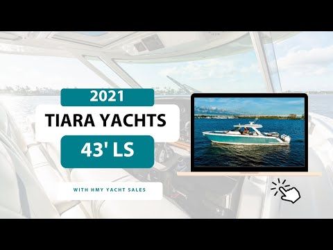 Tiara Yachts 43 LS video