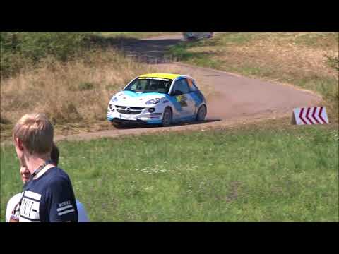 ADAC Opel Adam Cup Rally Tyskland 2018..