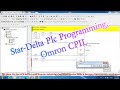 Star Delta Plc Programming Omron CPIL CX Programmer