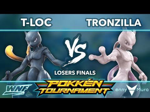 L|U | T-Loc (Shadow Mewtwo) vs Tronzilla (Mewtwo) LF - WNF Pokken 2.3