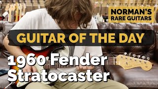 Video thumbnail for Guitar of the Day: 1960 Fender Stratocaster Sunburst | Norman's Rare Guitars by Normans Rare Guitars
