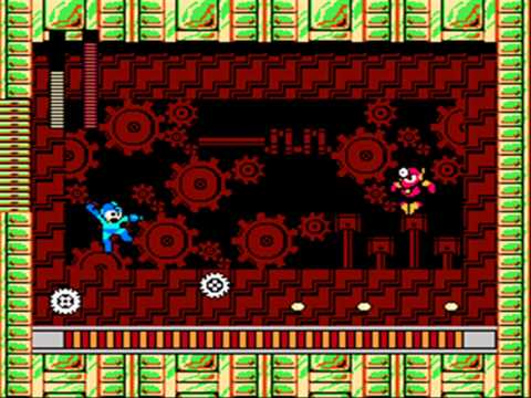 Mega Man 2 (NES) - Metal Man Stage Music (Extended OST) with Gameplay