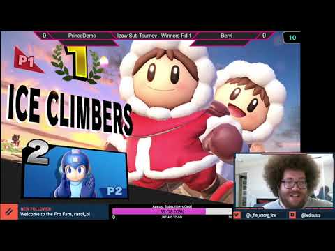 IzAw Sub Tourney 2 Winners R1 - PrinceDemo (Ice Climbers) Vs. Beryl (MegaMan) Smash Ultimate - SSBU