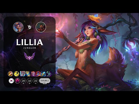 Lillia Jungle vs Graves - KR Master Patch 13.13