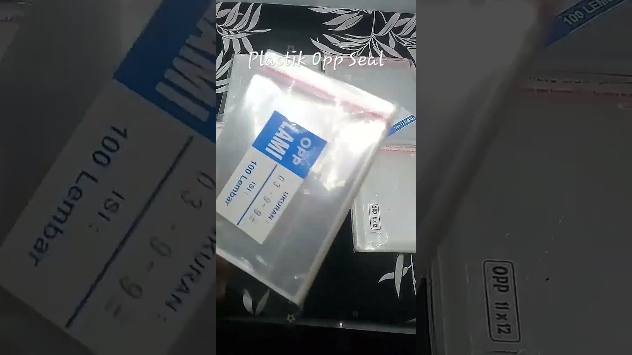 PLASTIK OPP SEAL #cupgelas #dusnasi #tokoplastik #packaging #usahaplastik #plastik