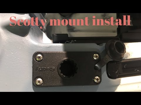 Scotty mount install