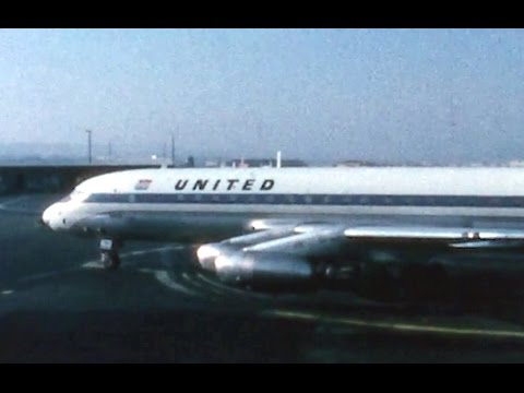 United Douglas DC-8-21 - "Airport Action SFO" - 1962