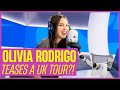 Olivia Rodrigo reveals WHO inspired her new album 'GUTS' and hints a UK tour! 🤯