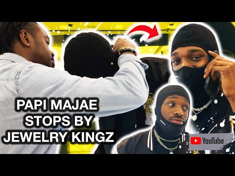 Papi Majae Stops By Jewelry Kingz