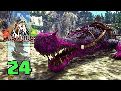 WE TAME AN AMAZING CROCODILE FOR MEDUSA! - ARK CABALLUS - ARK:SURVIVAL EVOLVED #24