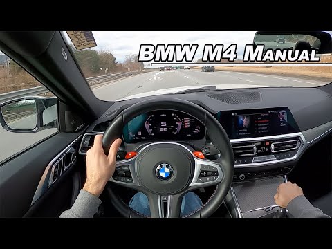 2021 BMW M4 Base - 6-Speed Manual RWD POV Driving (Binaural Audio)