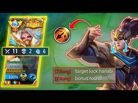 DON'T TARGET LOCK HANABI!! 😂 HANABI BEST BUILD 2023 🔥 | MOBILE LEGENDS