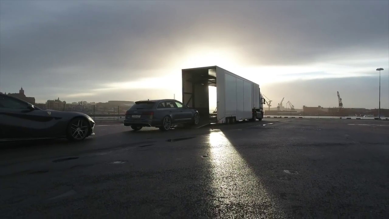 First vlog.. taking delivery of my new Ferrari F12 and Audi RS6 :)