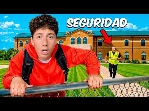 SPAY ESCAPING FROM SCHOOL AT 11 AM!!