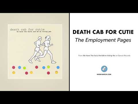 Death Cab For Cutie - "The Employment Pages" (Official Audio)
