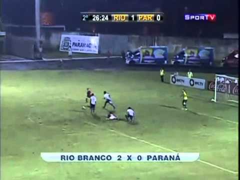 Rio Branco-PR 2 x 0 Paraná - Gols - Campeonato Paranaense 2011