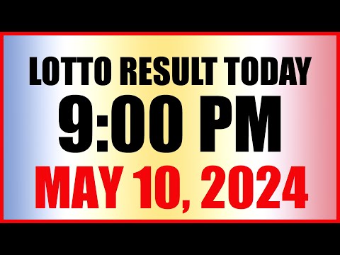 Lotto Result Today 9pm Draw May 10, 2024 Swertres Ez2 Pcso
