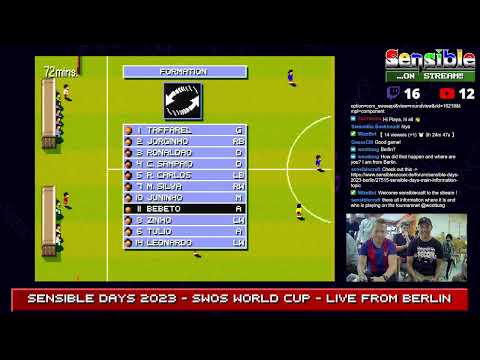 Sensible Days 2023 - SWOS World Cup - PC tournament (part 3/4, group stage)