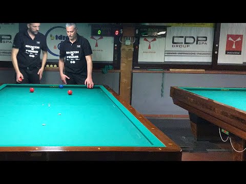 CAMPIONATO ITALIANO A COPPIE 1a CATEGORIA - SEMIFINALE - STELLA-ZOFFOLI vs CURELLA-GATTI