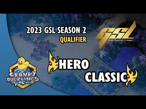 herO vs Classic - PvP | 2023 GSL Season 2: Qualifier | EPT StarCraft 2 Tournament