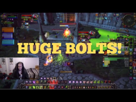 HUGE BOLTS! - Warlock POV 3v3 Arena (BFA World of Warcraft)