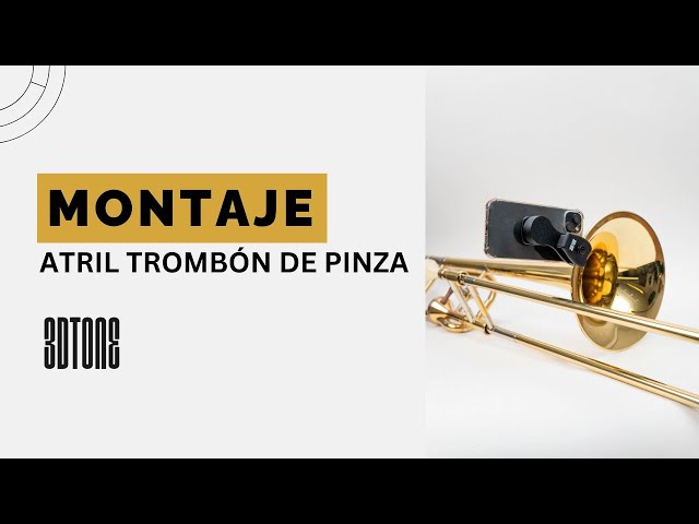 Vídeo relacionado con 3DTONE Atril de Trombón de Campana para Móvil - Soporte para campana de instrumento- Ideal para Partituras Digitales - Clip para Instrumento de Viento