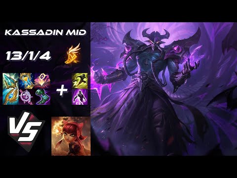 MID Kassadin vs Annie - EU Grandmaster Patch 25.S2.5