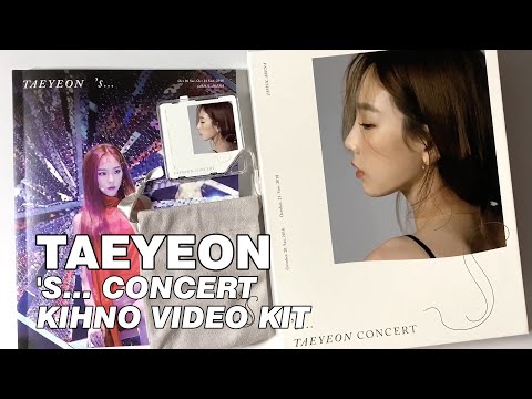 Unboxing | TAEYEON 태연 - 's... CONCERT Kihno Video Kit