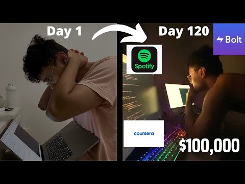 How I learned to code in 4 months and got a 125K/year internship