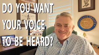 Do you want your voice to be heard at the Colorado Capitol?