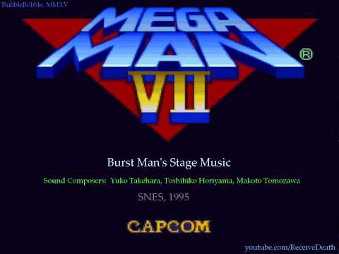Mega Man 7 (SNES) - Burst Man's Stage Music