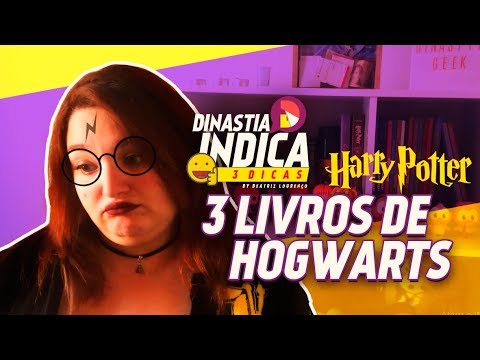 Dinastia Indica - 3 Livros usados em Hogwarts - Harry Potter