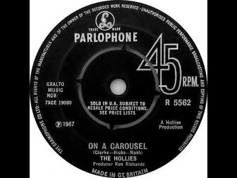 UK New Entry 1967 (49) The Hollies - On A Carousel