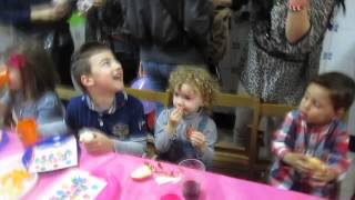 Celebrando el cumple de Alba I