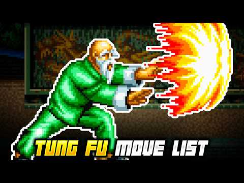 TUNG FU RUE MOVE LIST - Fatal Fury: The Battle of Destiny (Fangame)