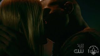 The Originals 4x11 Hope wakes up. Rebekah &amp; Marcel kiss