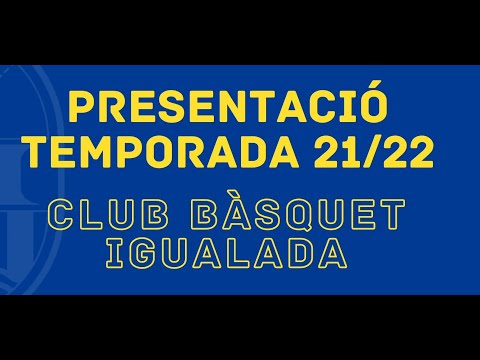 Presentació Equips CB Igualada Temporada 2021-2022