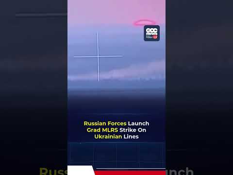 Russian Grad MLRS Strikes Ukrainian Positions In Dnepropetrovsk Direction