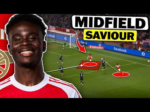 Why Bukayo Saka's NEW Midfield Role Can ELEVATE Arsenal