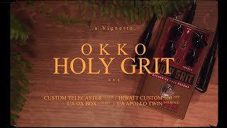 Video thumbnail for Vintage inspired Low to Midgain Drive - OKKO FX - Holy Grit Overdrive Fuzz Preamp | Vignette Demos by dots.sounds