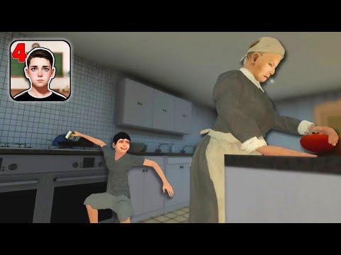 Escape From School: Runaway Full Gameplay Ending 2/7 - Schoolboy Escape 4 