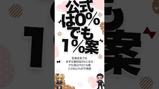 自民党は0％公約　なのに消費税1％案って何なの？